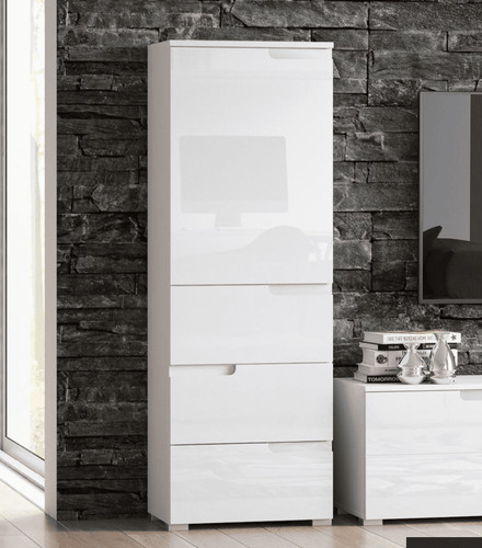 Tallboy white gloss slim - tallboy,