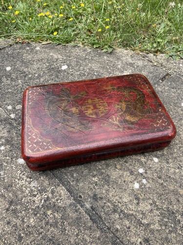Vintage red chinese - vintage,
