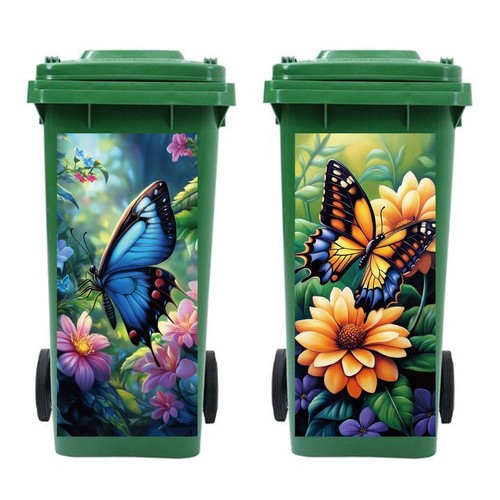 Peacoblue wheelie bin stickers - peacoblue,