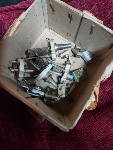 Job lot variable capacitors - variable,