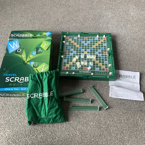 Travel scrabble - travel, (mattel