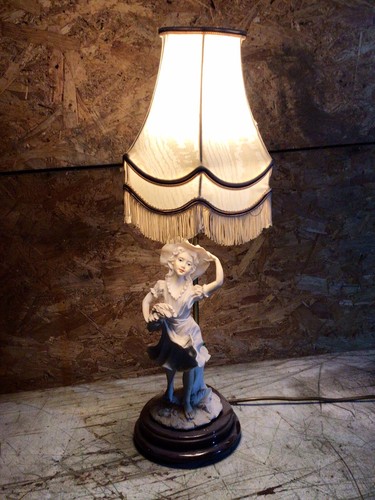 Vintage art deco lamp - deco, ref