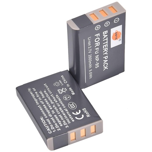 Dste 2pcs rechargeable - np-95,