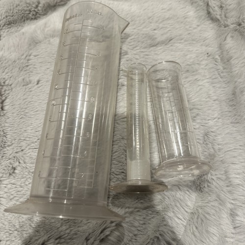Darkroom measuring cylinders