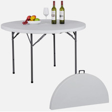 48-inch round folding plastic