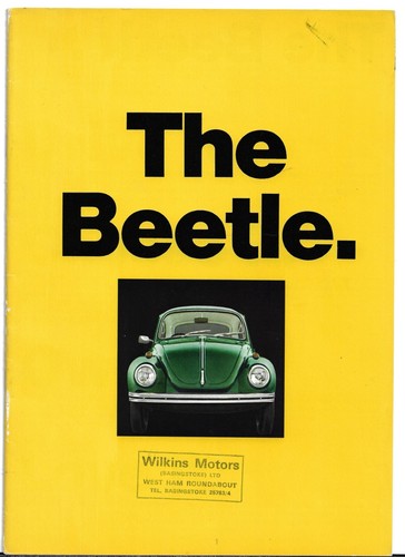 Volkswagen beetle 1971 1972 - 1971-1972, uk