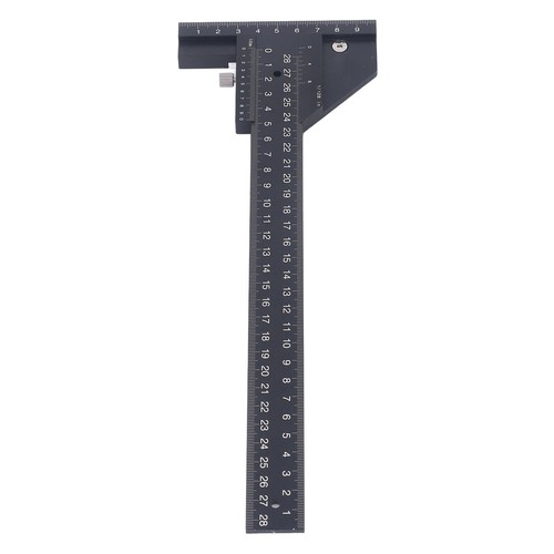 Aluminum square ruler - aluminum, t-square