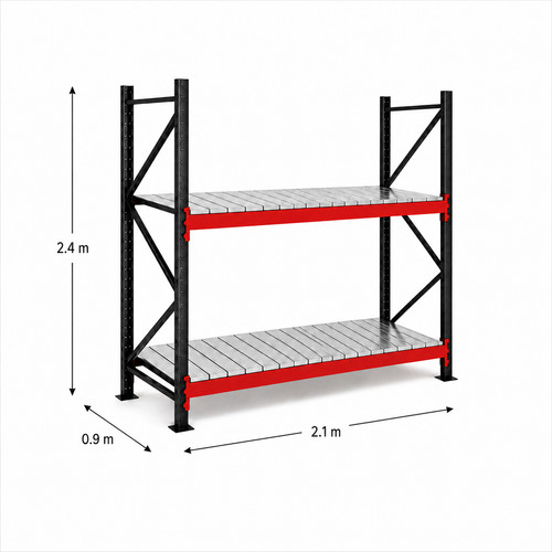 Apex longspan shelving grey - apex,