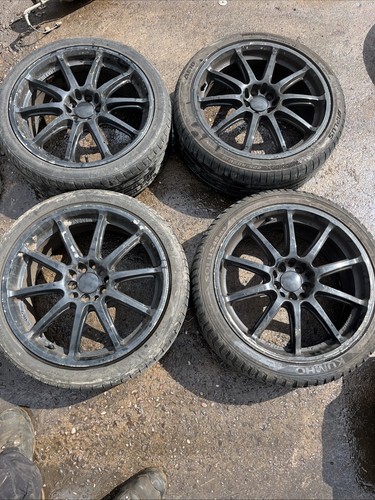 5x100 tarmac alloys - tarmac, 18