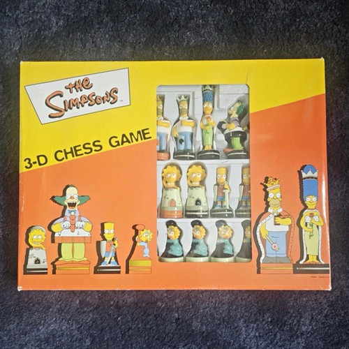 The simpsons chess - the, game