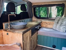 Round Black CAMPERVAN Sink