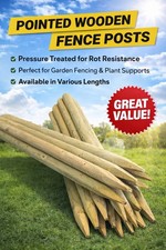 Round Fence Post 1.2mx50mm 5pc