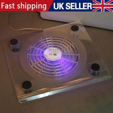10"-15" Laptop Cooling Pad 1 USB Powered Fan Notebook Cooler Stand Tray Silent