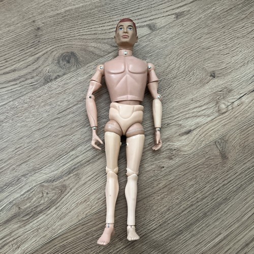 Vintage action man figure - action,
