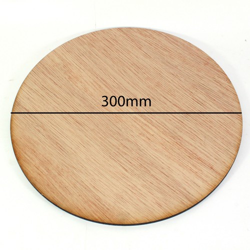 Wooden circle 30cm laser - wooden,