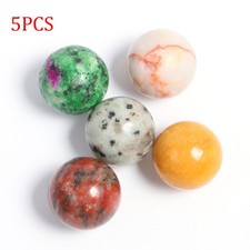 Natural Mini Mixed Crystal Sphere Round Ball Stones Quartz Chakra Healing Reiki