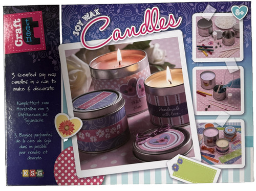 Soy wax candle making kit - wax,