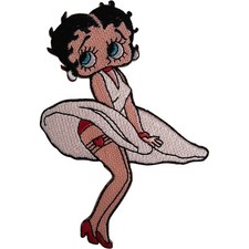 Large Betty Boop Patch Marilyn