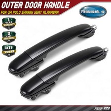 2x Exterior Door Handle Rear