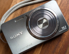 Japanese Only Sony Cyber-Shot DSC-W570 16.1MP  Digital Camera Compact Gray japan
