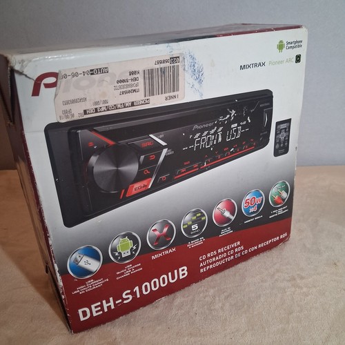 Pioneer deh s1000ub single din - pioneer,