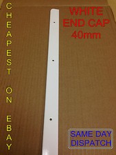 WHITE END CAP 40mm Kitchen