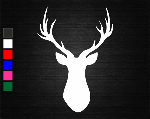Stag head nature - nature, decal