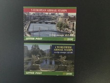 irish stamps, 1999 definitive booklets (Birds), set of 2