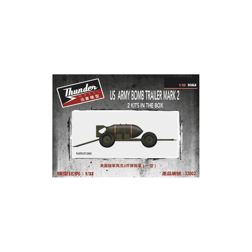 Thunder model bomb - model, 1:32