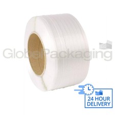 White Machine Pallet Strapping