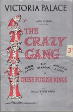 1956 The Crazy Gang theatre