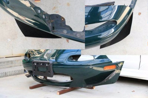 Carbon fiber canard bumper - fiber,