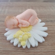 Sleeping Baby Cake topper Baby