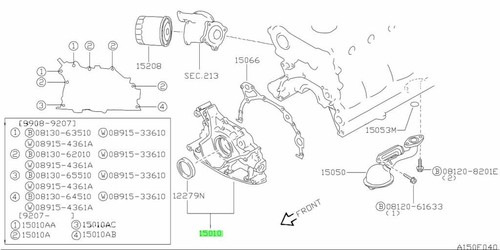 Pump assembly oil for - pump, nissan