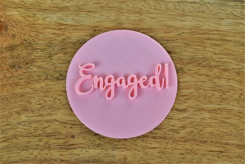 Engagement cookie embosser
