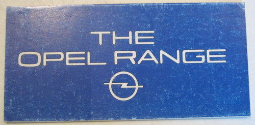 1981 opel range - brochure., 14