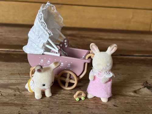 Sylvanian families pram and - families,