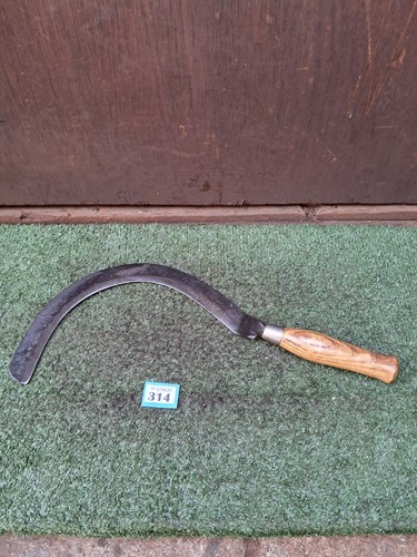 Vintage garden sickle scythe - vintage,
