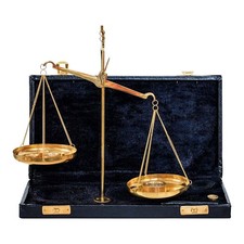 Scales of Justice Brass