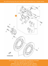 YAMAHA Caliper Assy (left)