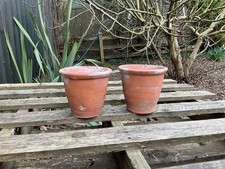 2 Vintage Terracotta Hand