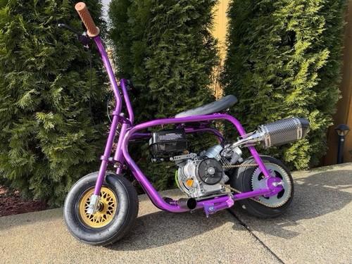 Gold mini bike front - “gold,