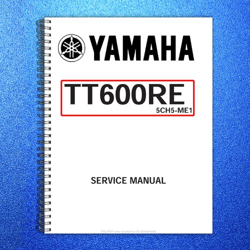 Yamaha tt600r tt600re - yamaha,
