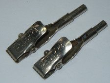 Vintage Pair Of Avo Meter Leads Holdtite Clips Only