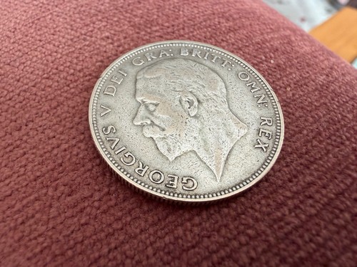 1933 george half crown - half-crown, coin