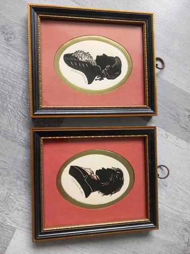 Vintage silhouette portraitst - vintage,