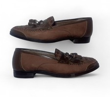 Valentino Garavani Vintage Leather Loafers UK6.5 EU40 Classic Dress Shoes