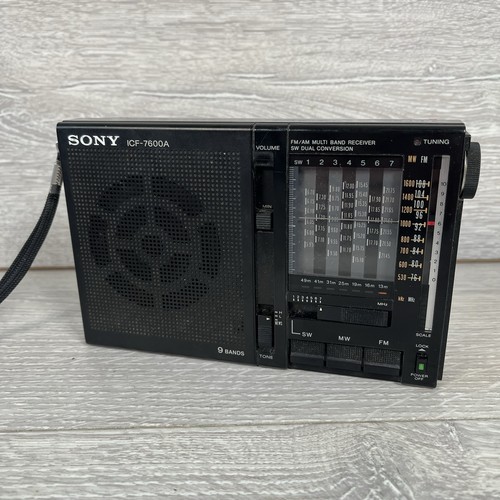 Sony icf 7600a 9 - fm/mw/sw, 9-band