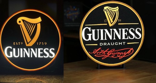 Guinness tap box - box, light
