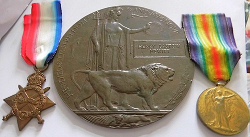 Ww1 death plaque - plaque, &